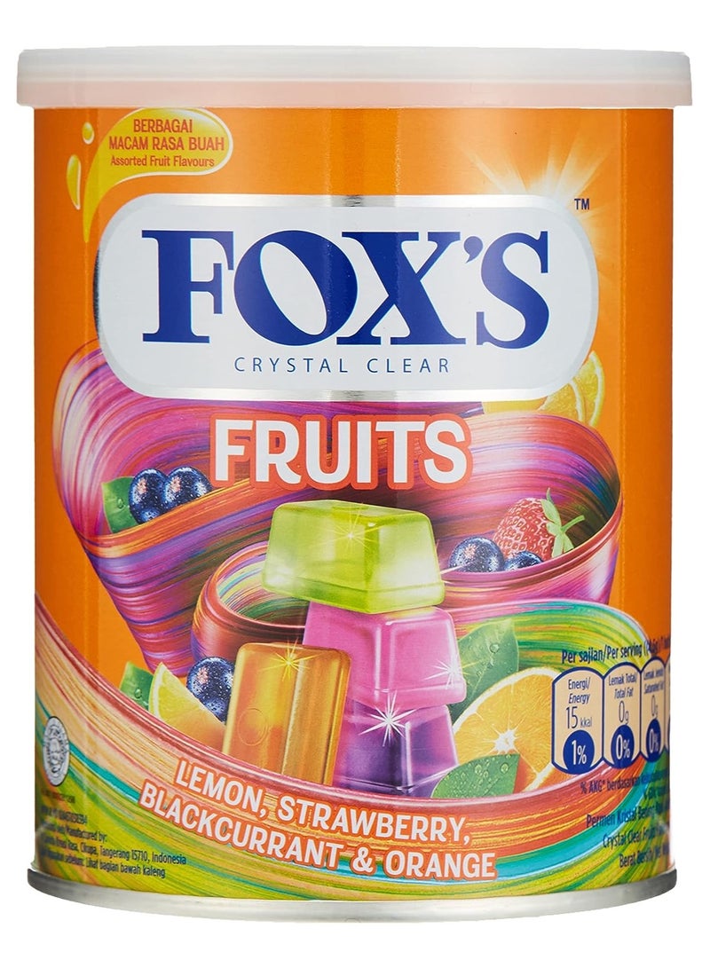 Fox's CRYSTAL CLEAR FRUITS LEMON, STRAWBERRY, BLACKCURRANT & ORANGE 180g - Image 1