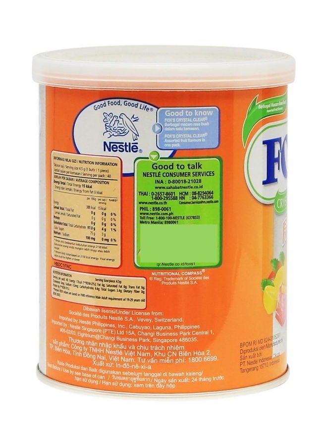 Fox's CRYSTAL CLEAR FRUITS LEMON, STRAWBERRY, BLACKCURRANT & ORANGE 180g - Image 3