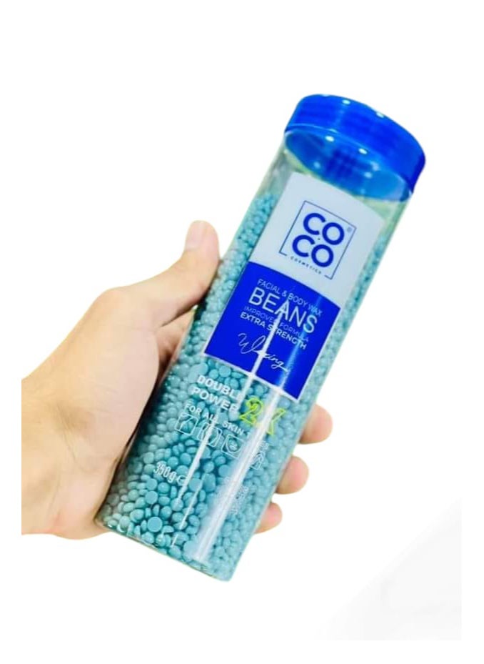كوكو - شمع خرز كوكو واكس لازاله الشعر  350 جرام 3 قطعه - Image 1