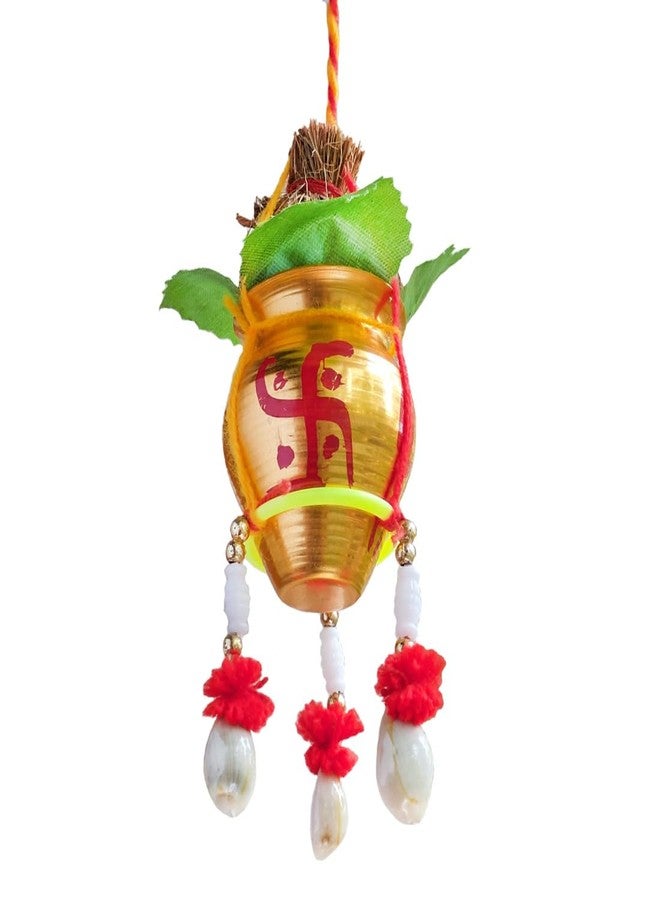 MAYAPURI Traditional Hanging Mangal Kalash/Mangal Ghat for Decoration/Mangol Ghat (Pack of 5) - Image 4