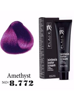 Black Black Sintesis Color Cream Amethyst 8.222/8.772 