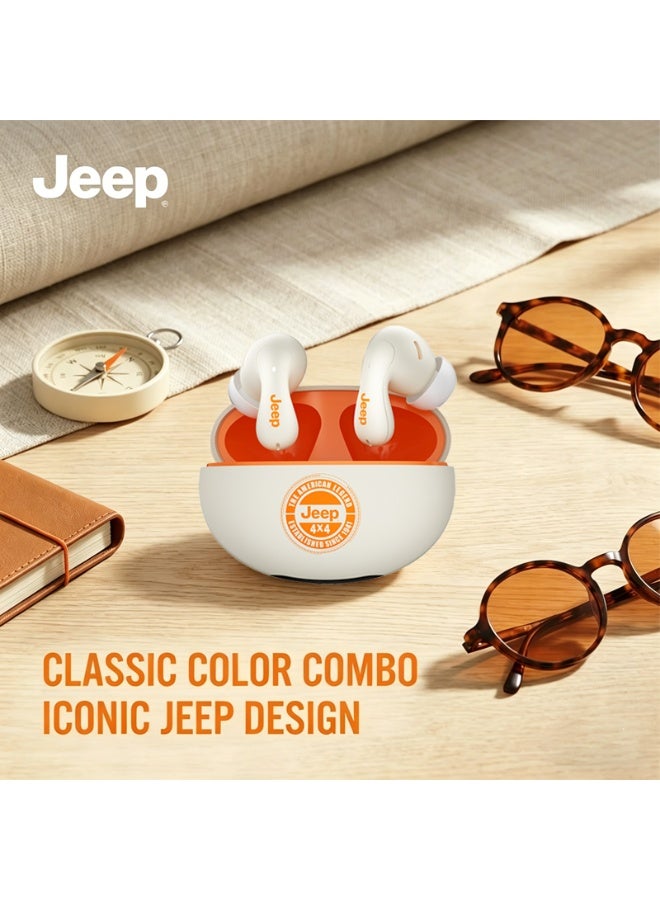 Jeep سماعات أذن Jeep EW121 TWS بلوتوث 5.4 ستيريو HD مكالمات سماعات أذن توصيل سريع سماعات ألعاب تقليل الضوضاء - Image 2