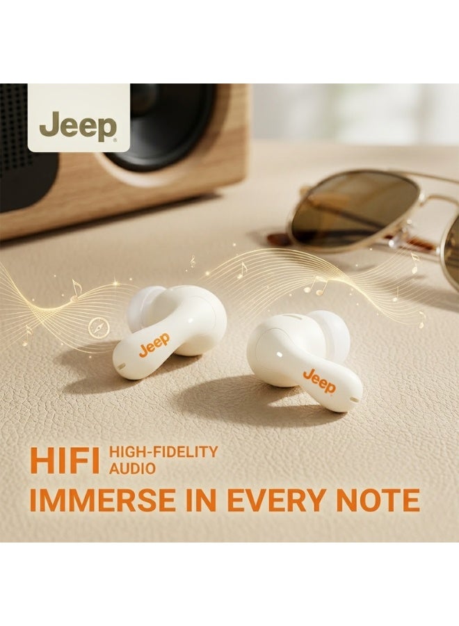 Jeep سماعات أذن Jeep EW121 TWS بلوتوث 5.4 ستيريو HD مكالمات سماعات أذن توصيل سريع سماعات ألعاب تقليل الضوضاء - Image 4