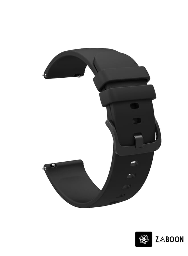 Zaboon Huawei GT2 46mm 22mm Solid Color Soft Silicone Watch Band - Image 2