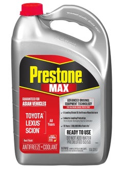 Prestone Prestone MAX Euro Pink 50/50 Antifreeze Automotive Coolant, Pack of One /50 RTU, 1 Gallon  - Image 1