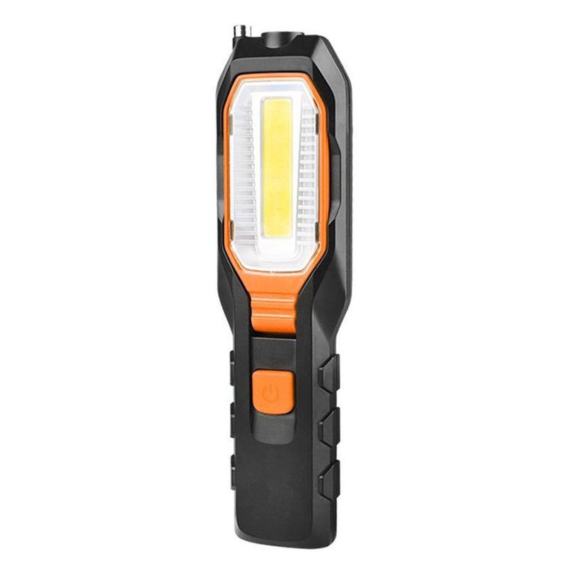 مصباح عمل LED COB مصباح إصلاح سيارة ومصباح يدوي قابل لإعادة الشحن متعدد الوظائف ومصباح ليلي محمول مع مغناطيس للخارج التخييم والتسلق والصيد وإصلاح السيارات - Image 1