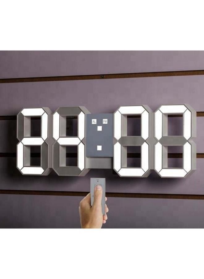 Crony ساعة رقمية LED إلكترونية ET524S، تضبط سطوع LED تلقائيًا في الليل - Image 4