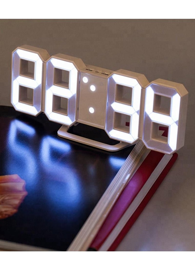 Crony ساعة رقمية LED إلكترونية ET524S، تضبط سطوع LED تلقائيًا في الليل - Image 1