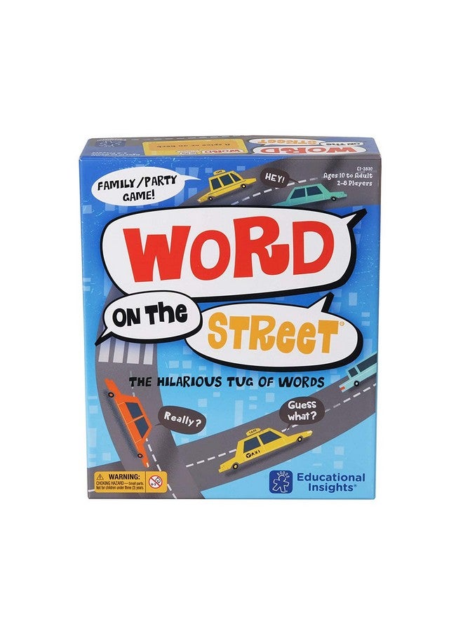 Educational Insights Word on the Street, Word Game for Family Game Night, Ages 10+ - Image 1