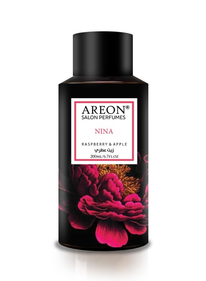 عطور أريون صالون 200 مل - نينا (زيت عطر حلو وأنثوي)