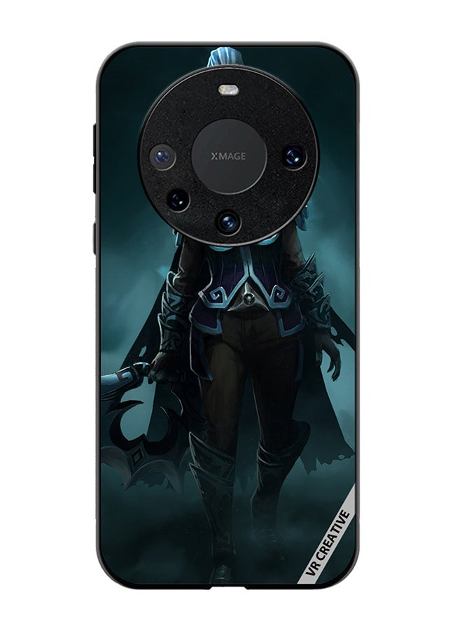 VR CREATIVE Protective Case Cover For Huawei Mate 60 Pro Phantom Assassin, Dark Wraith Set, Dota 2 Design Multicolour - Image 1