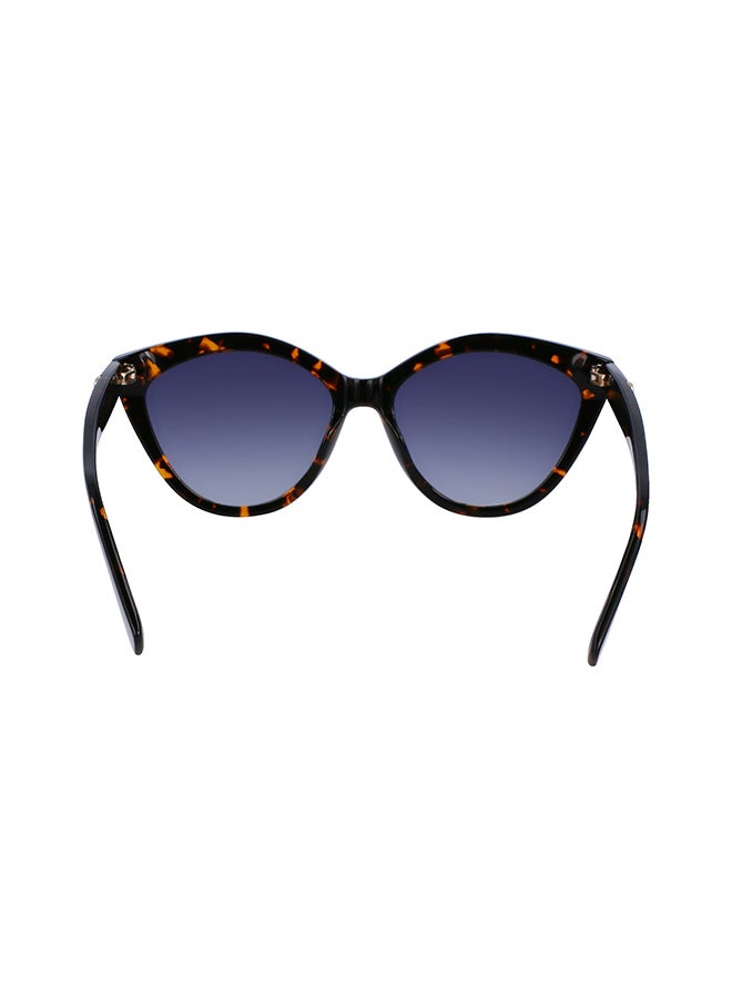 Longchamp نظارة شمسية بتصميم عين القطة للحماية من الأشعة فوق البنفسجية للنساء - LO730S-242-5616 - مقاس العدسة: 56 ملم  - Image 4