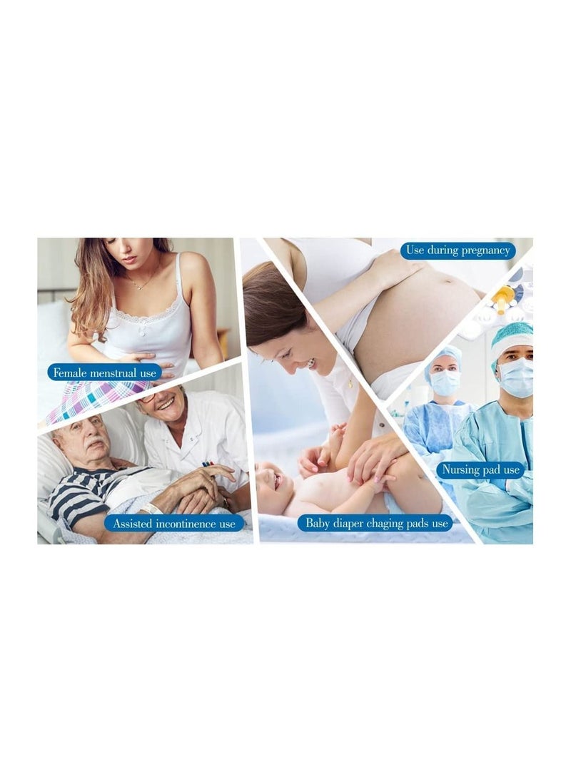 Cherry Medical Supply 30-Pieces Packed in 3 Pouches 60 cm x 90 cm XL Disposable Underpads, Incontinence Pads, Chux, Bed Covers, Puppy Training Thick, Super Absorbent Protection for Kids Adults Elderly  - Image 2
