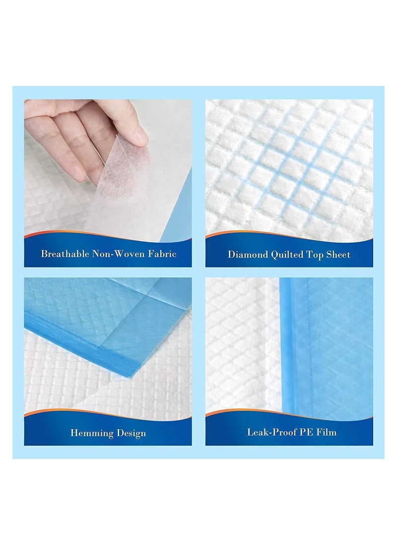 Cherry Medical Supply 30-Pieces Packed in 3 Pouches 60 cm x 90 cm XL Disposable Underpads, Incontinence Pads, Chux, Bed Covers, Puppy Training Thick, Super Absorbent Protection for Kids Adults Elderly  - Image 4