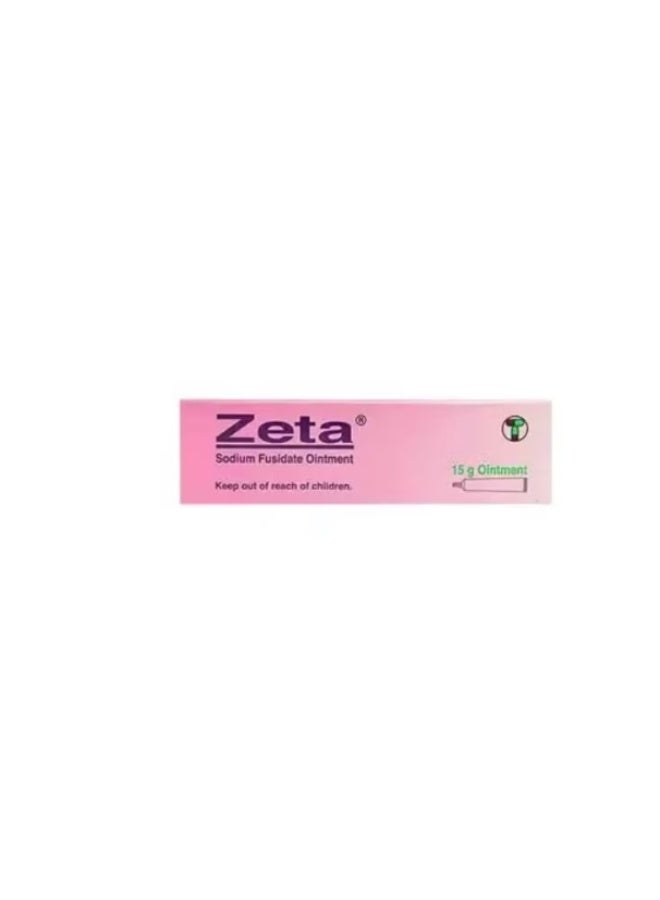 ZETA 2% Ointment 15 gm (Fusidic Acid)