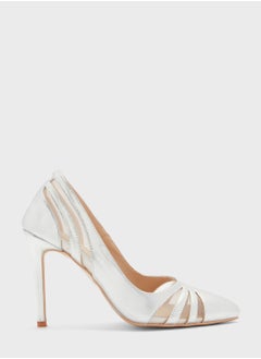 Cutout Detail Pointed Pump