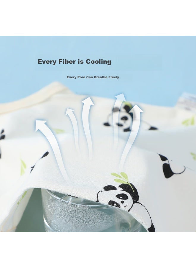 Yuzhaolin Baby Clothes, Summer Infant Romper, Onesie, Crawling Suit, Class A Pure Cotton Clothing, Panda Onesie - Image 3