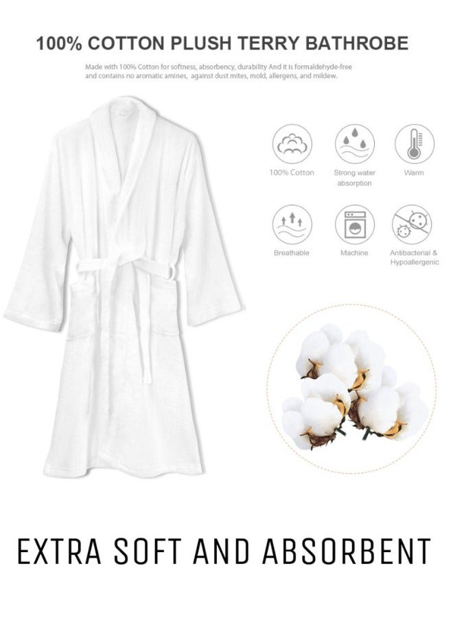 Classic Hotel and Spa Quality Bathrobe Free Size - Image 3