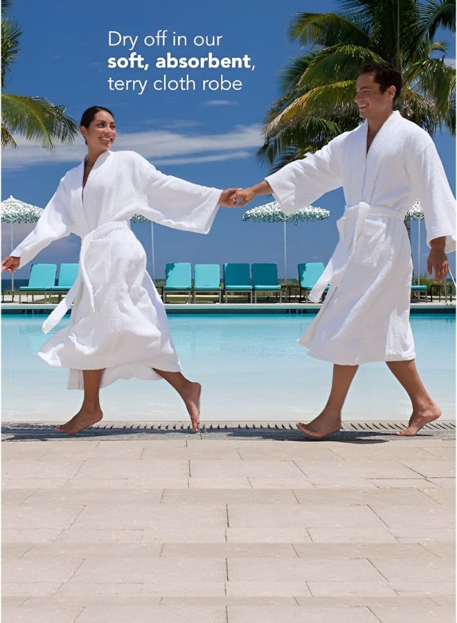 Classic Hotel and Spa Quality Bathrobe Free Size - Image 5