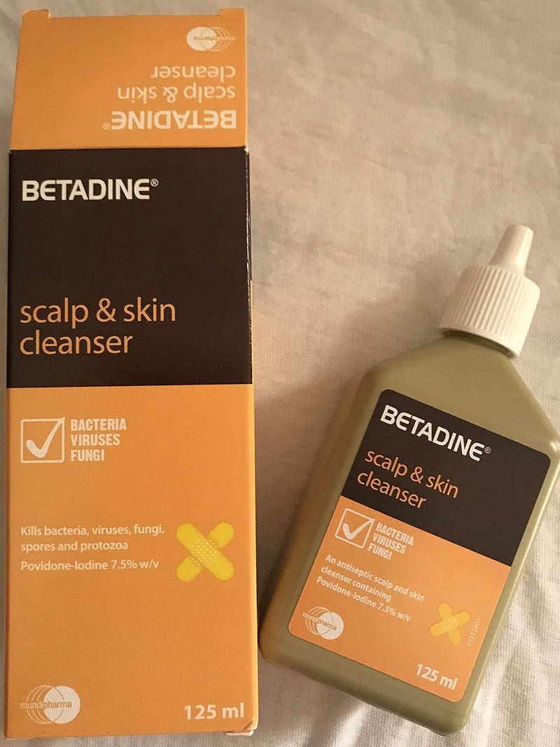 Betadine Scalp & Skin Cleanser (125ml) - Image 1