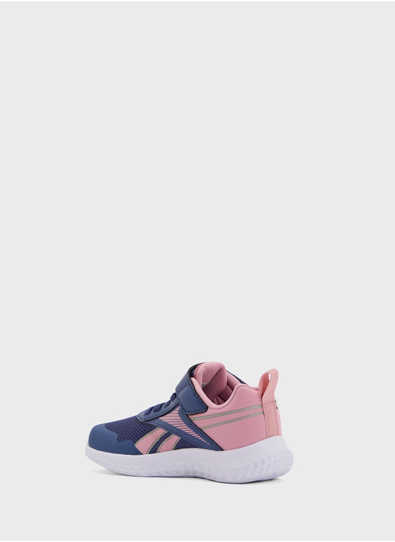 Reebok - Kids Rush Runner 5 Elastic Lace & Top Strap - Image 1