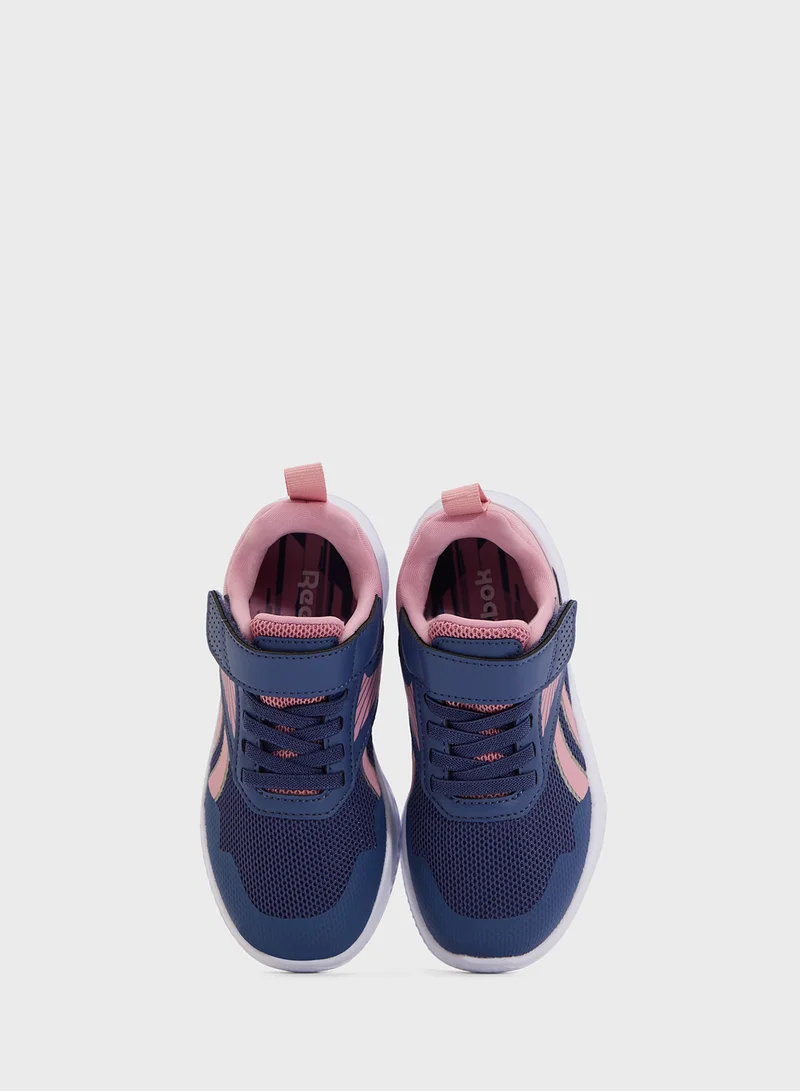 Reebok  Kids Rush Runner 5 Elastic Lace & Top Strap for Women | Best Price UAE