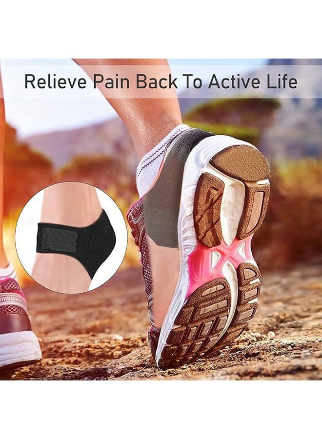 ZVEV Plantar Fasciitis Heel Protective Sleeve, Cushioning Foot Fatigue, Adjustable Velcro Heel Sleeve for Eases Swelling and Sprained ( Size：35-40) - Image 4