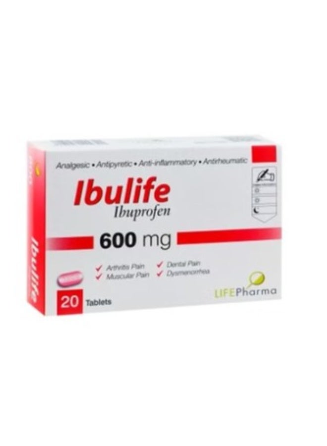 Ibulife tablets 600 mg 20'S - Image 1