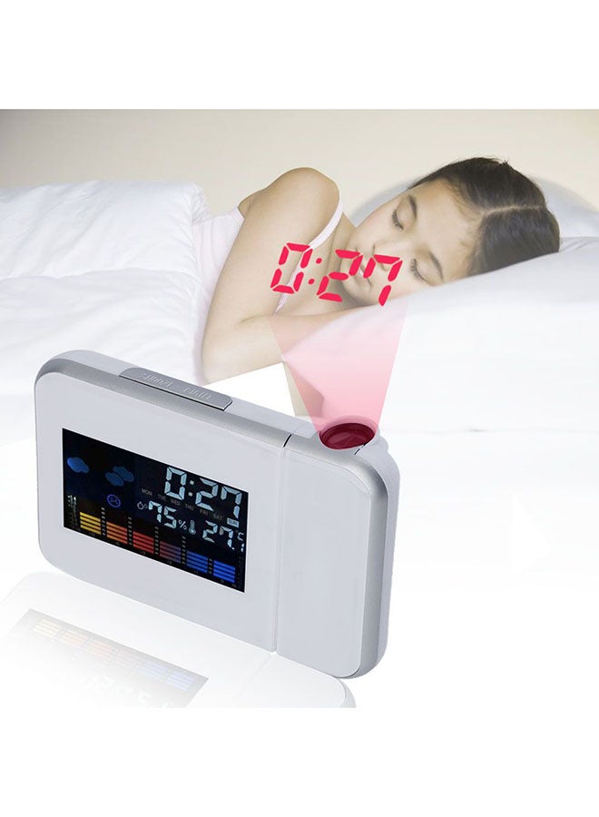 أوتاد ساعة رقمية متعددة الاستعمالات أبيض/ أسود - Image 3