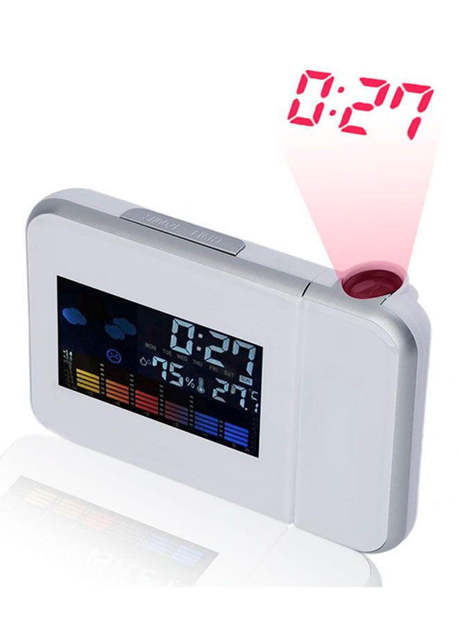 أوتاد ساعة رقمية متعددة الاستعمالات أبيض/ أسود - Image 2