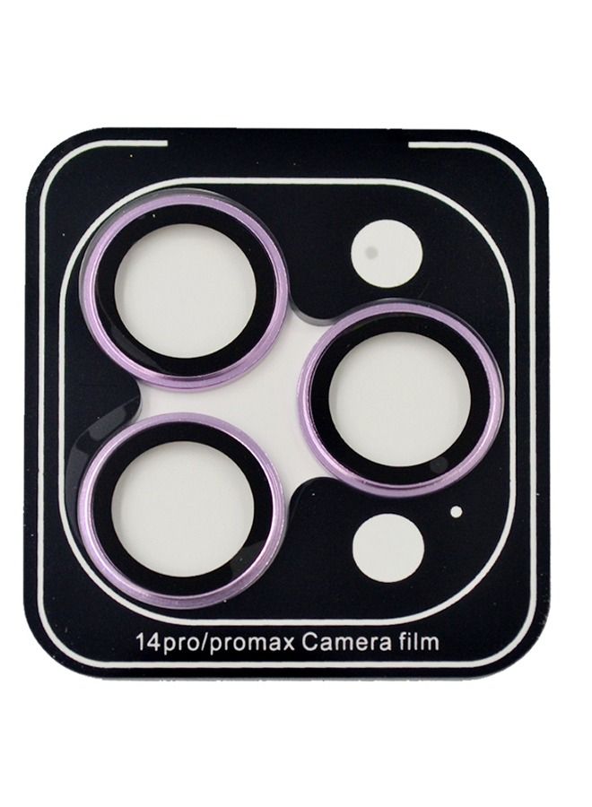 Samos Anti Glare Camera Glass Protector Iphone 14 Pro/14 Pro Max Purple - Image 3