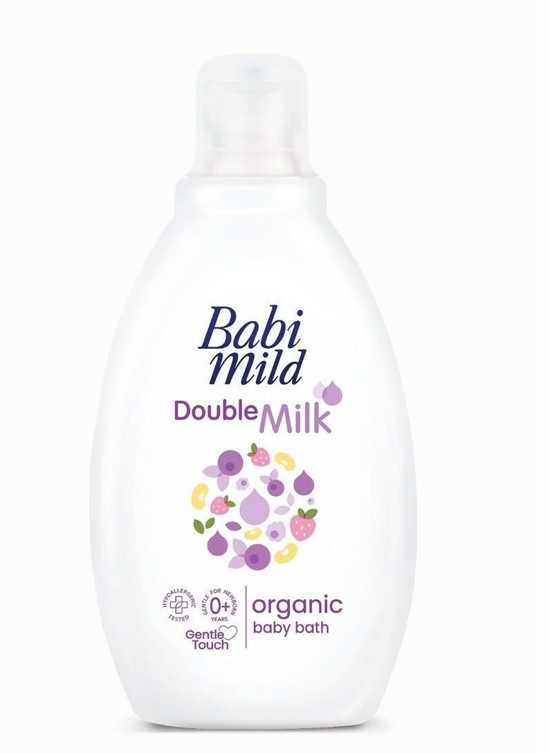 BABIMILD BABI MILD DOUBLE MILK ORGANIC BABY BATH 180ML - Image 1