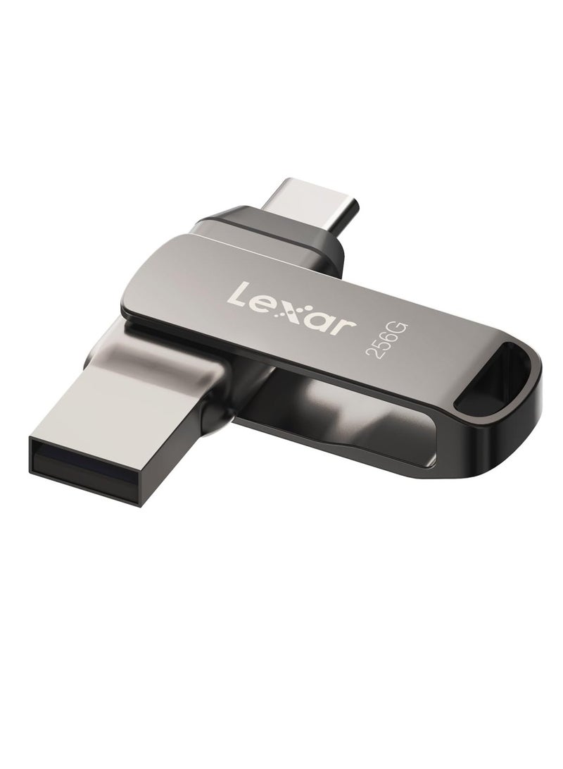 Lexar JumpDrive D400, Titanium, 256GB LJDD400256G-BNQNG, 256 GB - Image 1
