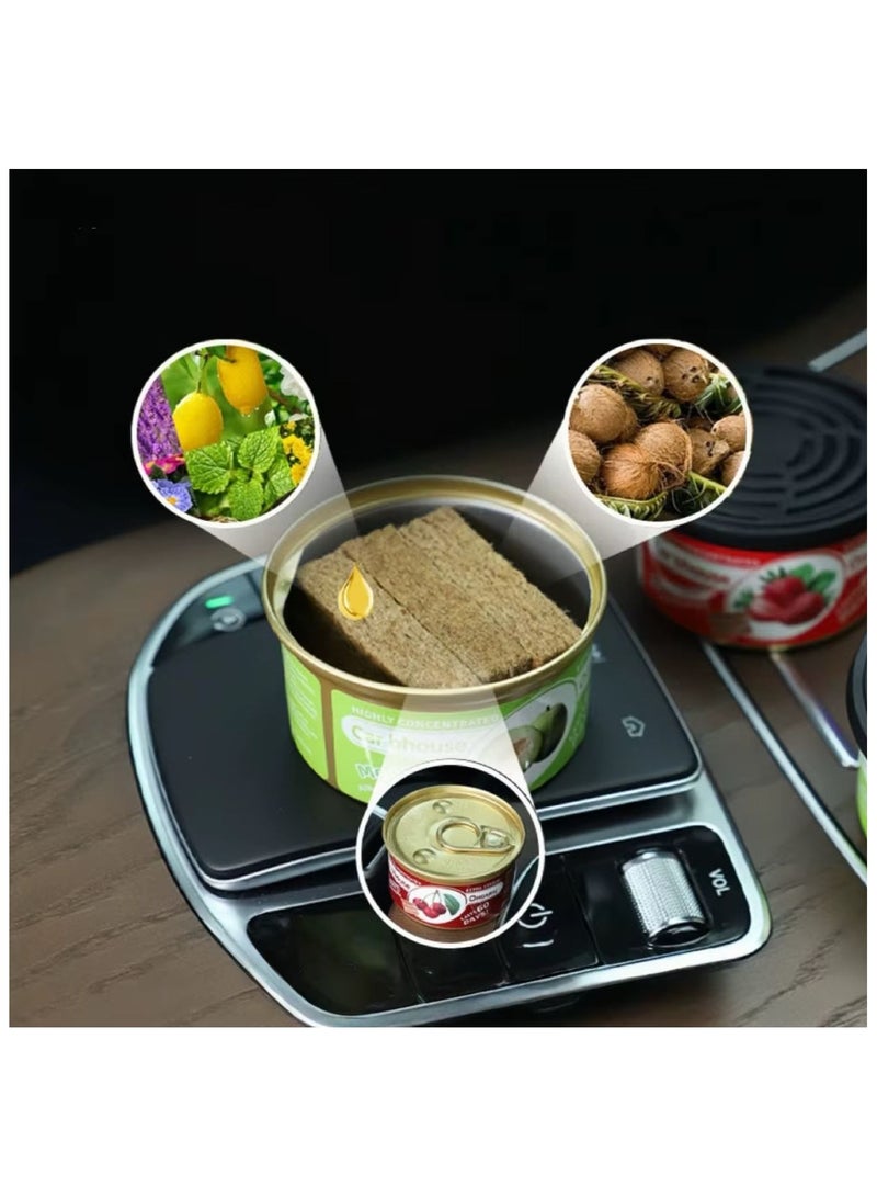 معطر هواء عضوي برائحة العلكة للسيارة – عطر طويل الأمد برائحة الألياف الطبيعية - Image 2