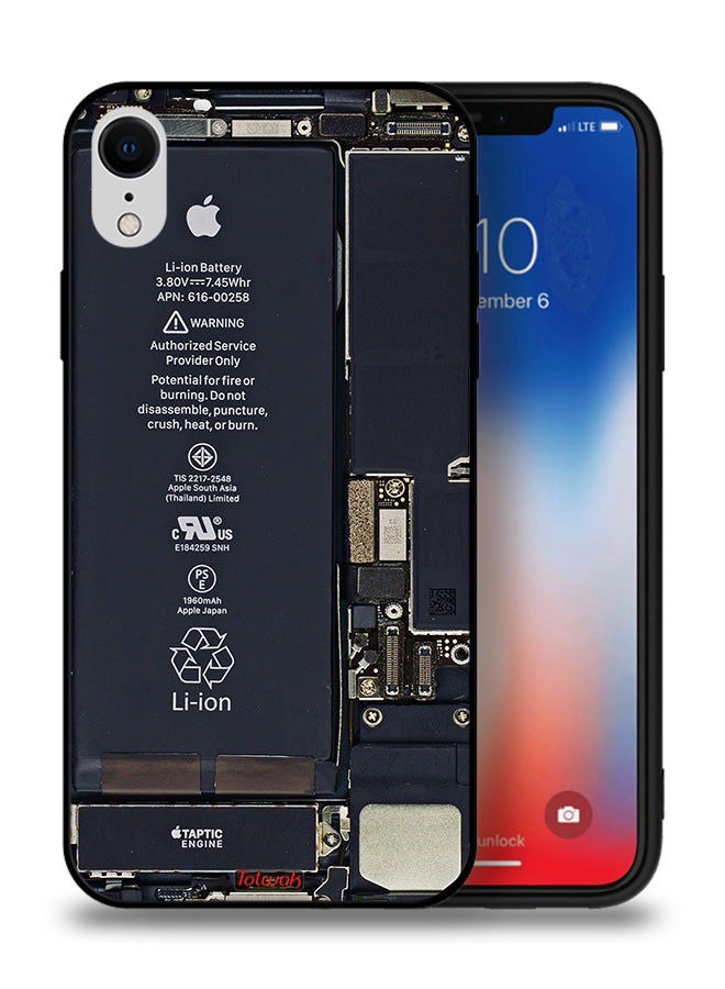 Tolwak Apple iPhone XR Protective Case Phone Circuit Pattern - Image 1