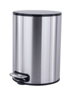 HONEYBEE Stainless Steel Soft Closing Pedal Bin with Lid Black 5 L HDB-37015A 