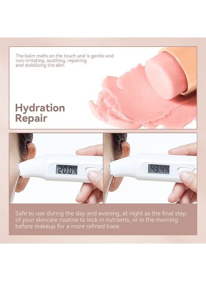 Sheloves Collagen Moisturizing Multi Balm Stick, Collagen Wrinkle Bounce Multi Balm Stick for Anti-Aging, Reduce Fine Lines, Firming Skin, Enhances Elasticity & Plump, Deeply Hydration Soft Skin - Image 5
