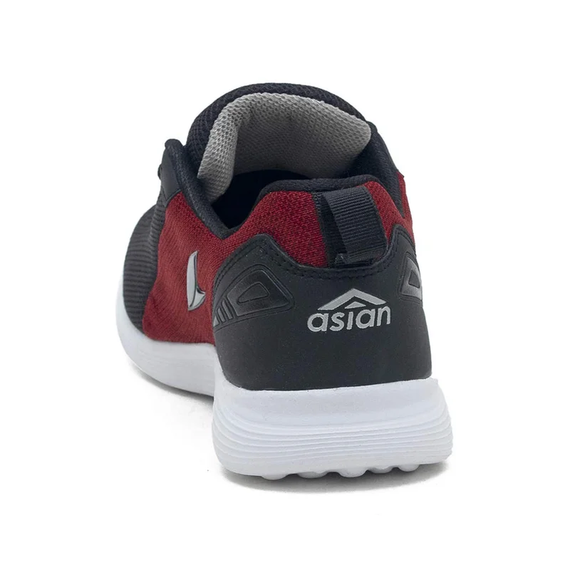 أسيان Men's Black and Red Running Shoes for Boys