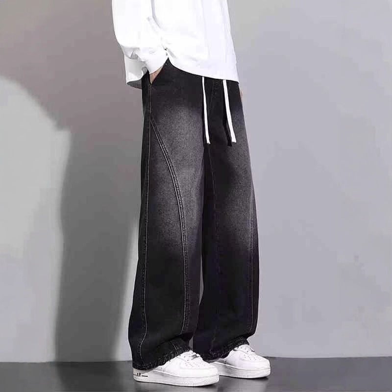 Unisex Casual Daily Denim Jeans - Image 4