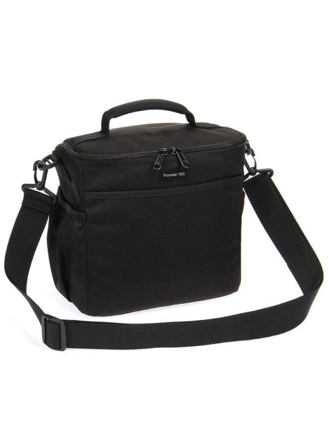 لوبرو Lowepro Format 160 Style حقيبة كاميرا Dslr, F160 حقيبة تصوير للكتف, حقيبة تصوير صغيرة عبر الكتف, Black, Lp36512-0ww - Image 2