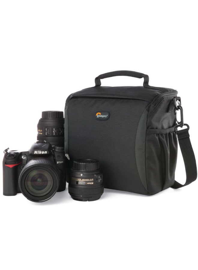 لوبرو Lowepro Format 160 Style حقيبة كاميرا Dslr, F160 حقيبة تصوير للكتف, حقيبة تصوير صغيرة عبر الكتف, Black, Lp36512-0ww - Image 1