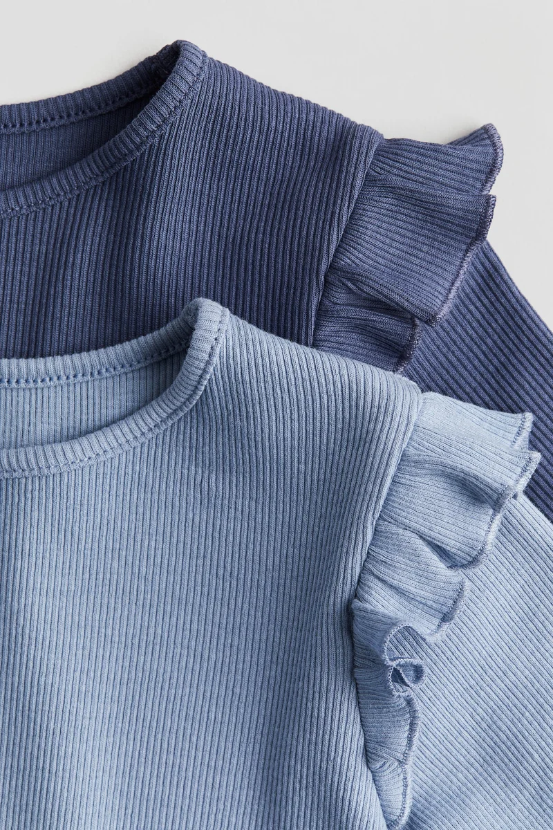 اتش اند ام 2-Pack Ribbed Cotton Tops