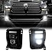 LitMiRaCle LED Fog Light with Day Running Light Bumper Mounted Fog Light Assembly External Accessories Compatible with Dodge Ram 1500 20132018 with Halogen Fog Lights 2PCS - Image 2