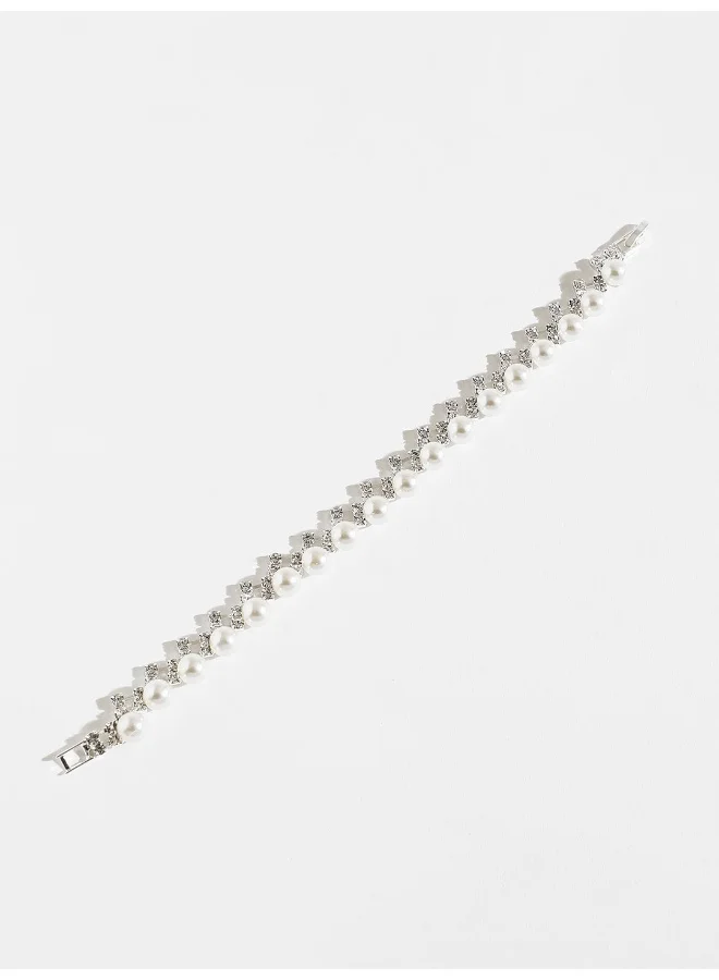 SOHI Pearls Party Artificial Bracelet Jewellery