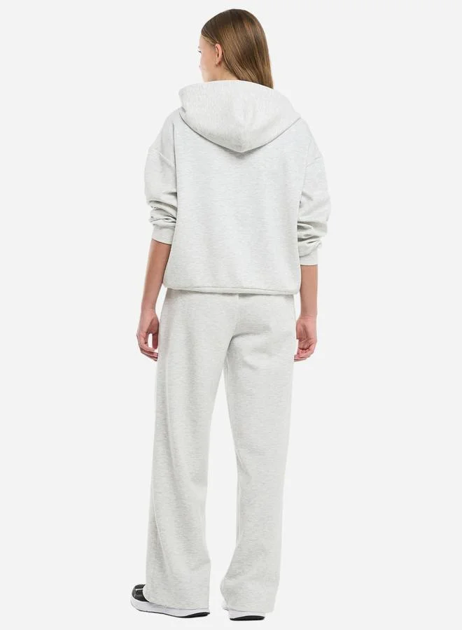 فكتور اند جين طقم منسق من جوغر بأرجل واسعة وهودي بسحَّاب غلق