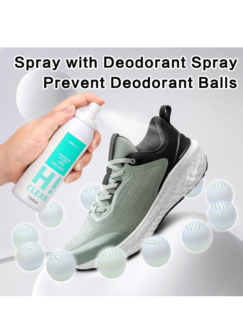 كلين Odor Eliminator Spray for Shoes - Long Lasting Deodorizer for Sneakers, Work Shoes  Athletic Footwear - Powerful Odor Neutralizer with Natural Freshness - Image 2
