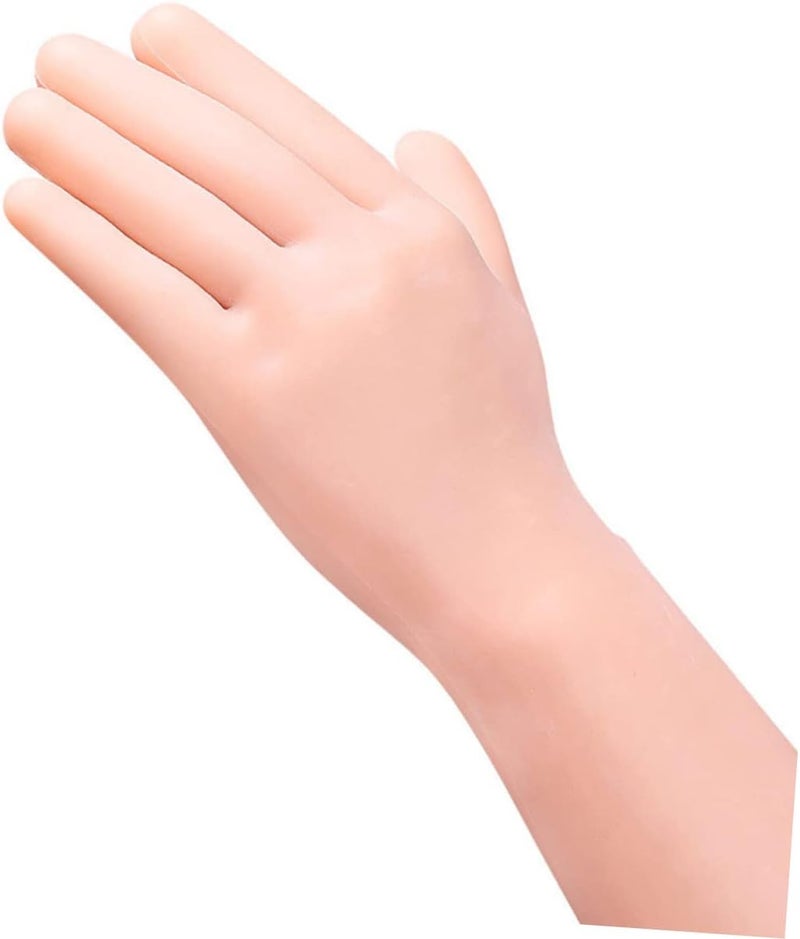 Healeved 1pair Moisturizing Gloves for Dry Cracked Skin Long Protective Hand Covers for Home Care Soft and Elastic Sebs Material for Women Hand Moisturizing Treatment - Image 4
