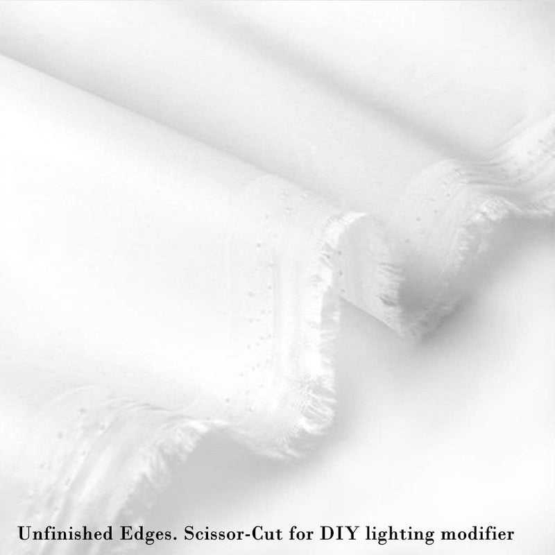 Meking Light Diffuser Diffusion Fabric 2 Yard x 67 Inch /2 x 1.7 Meters Nylon Silk White Seamless Light Modifier for Photography Softbox, Light Tent and Light Modifier - Image 3