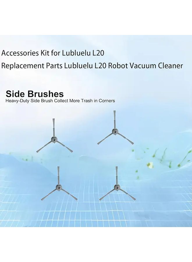 22 Pack Replacement Accessories Kit For Lubluelu L20 Honiture V8 Pro Durable Pet Hair Dirt Debris Remover For All Floor Surfaces Robust Construction Ideal Home Use Easy Installation - Image 5