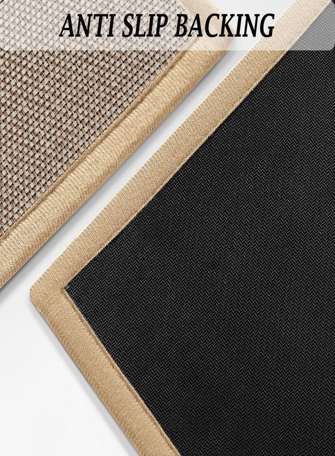 Artnice Small Kitchen Mats for Floor, 16x24 Rubber Backed Absorbent Kitchen Rugs, Woven Floor Runner Rug for in Front of Sink Door Hallway Home, Non-Slip Washable - Image 5